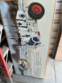 Offshore Angler Deluxe Beach Cart