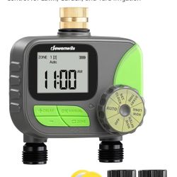 Dewenwils New 2 zone outdoor hose timer