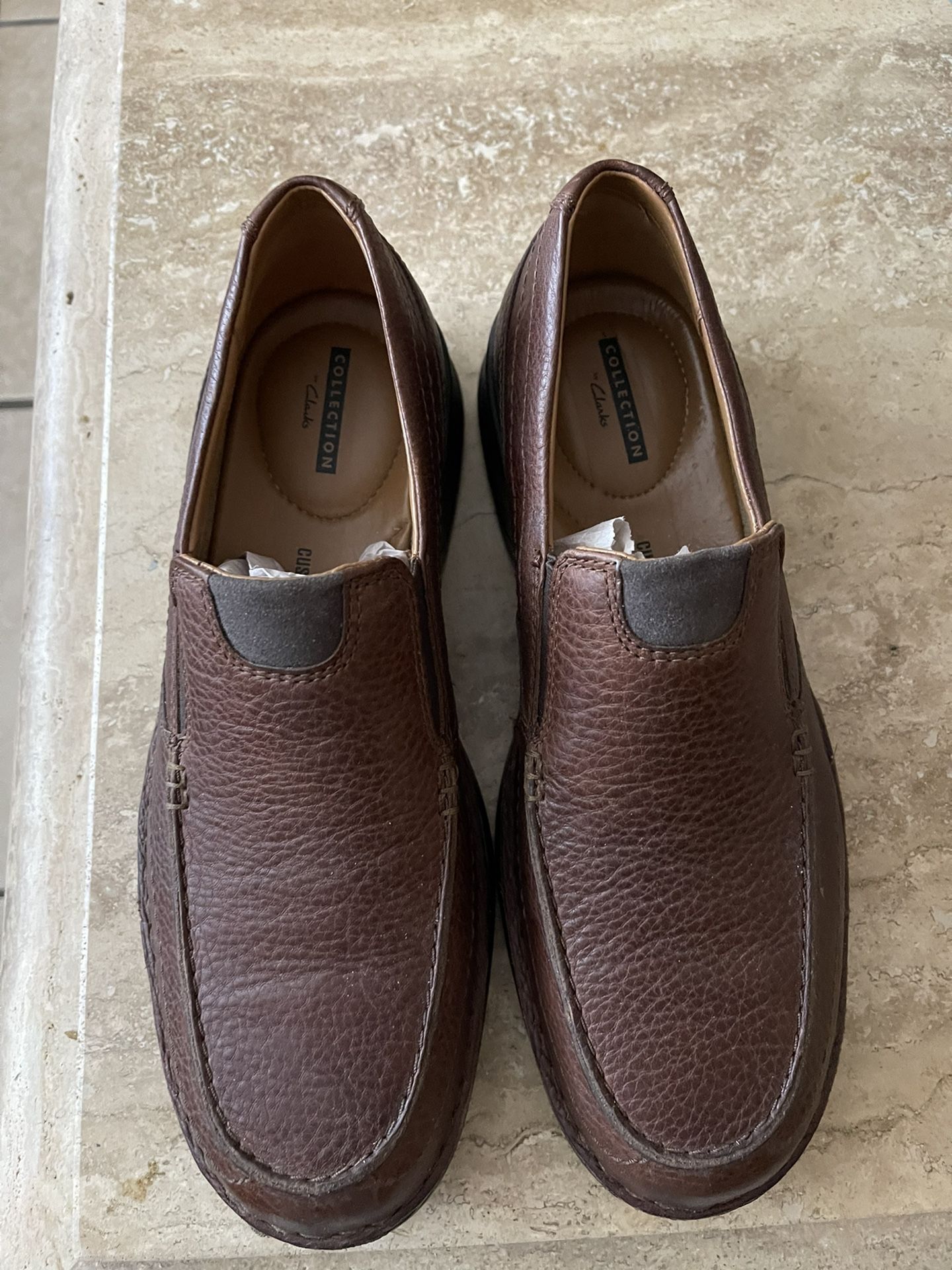 Clark’s Men’s Leather Step Shoes