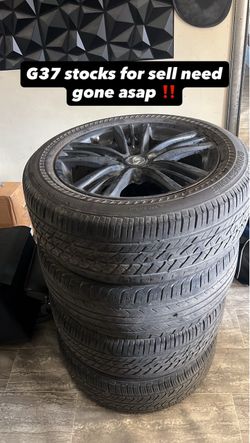 G37 stock wheels
