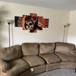 Couch With Ottamans