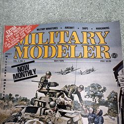 May 1976 vintage military modeler magazine Vol 3 No. 5