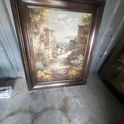 Very Large Oil Painting 