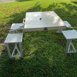 Vintage Portable Picnic 🧺 Table