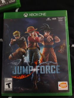 Jump Force X-box one Disk