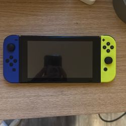 Nintendo switch with mario odyssey 