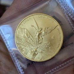 2015 1oz Gold Mexico Libertads