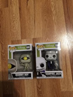 Funko pop Vampire Jack + Mummy boy