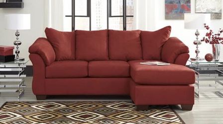 New red sofa! Couch and Loveseat set sectional Saves Here