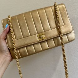 Chanel Diana Bag Gold