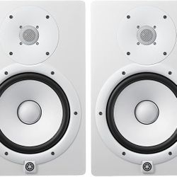 Yamaha HS8W Powered Studio Monitor - White in pair