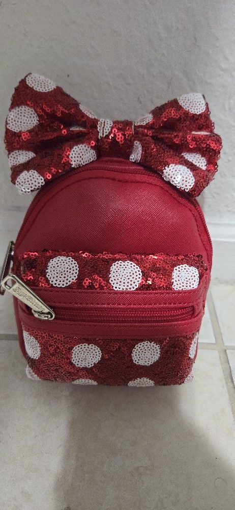 Disney Miniature Minnie Mouse Book Bag