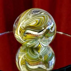 Vintage Art Glass Paperweight