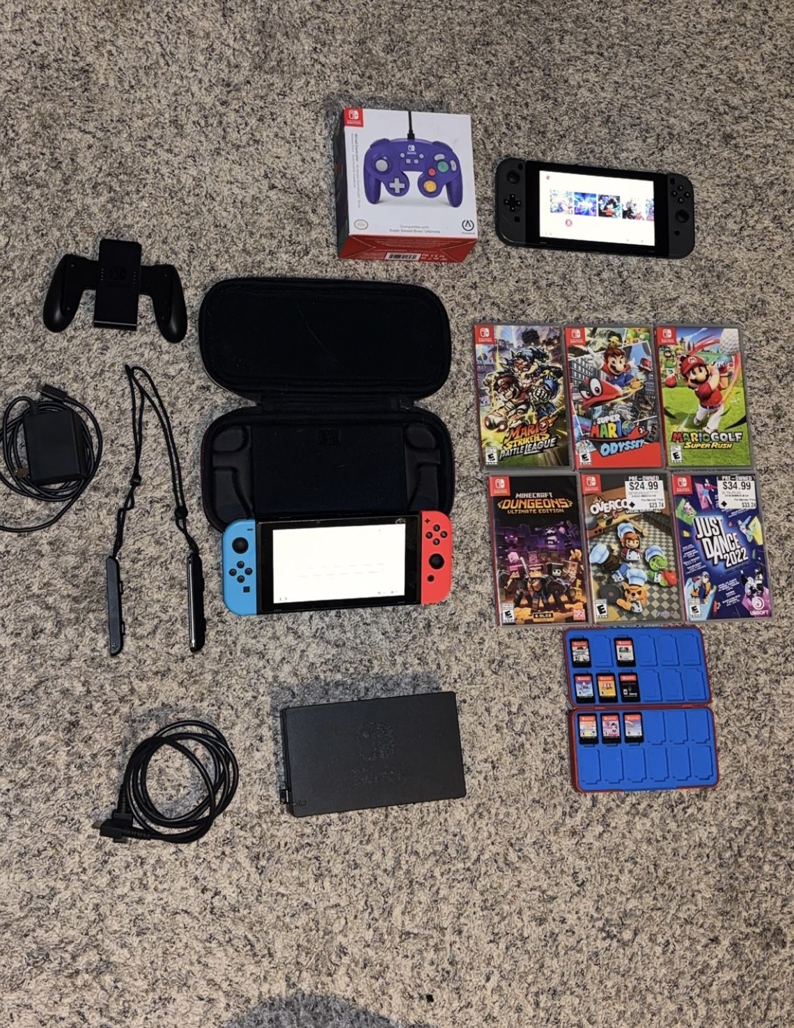 2 Nintendo Switches And Games Lot (Check Description Please!)