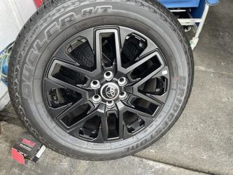 2022 And Newer Toyota Tundra 4 New Tires 