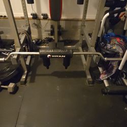 Titan Fitness Back Squat Barbell