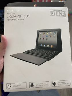 IPad folio Aduro liqua shield bluetooth wireless keyboard case