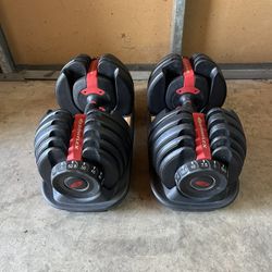 Dumbbell Adjustable Weights BowFlex 5-52.5lb