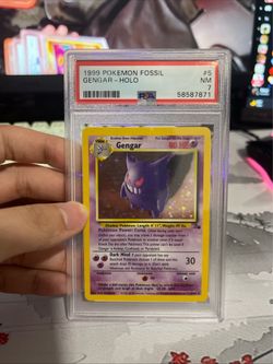 #5 GENGAR-HOLO PSA 7