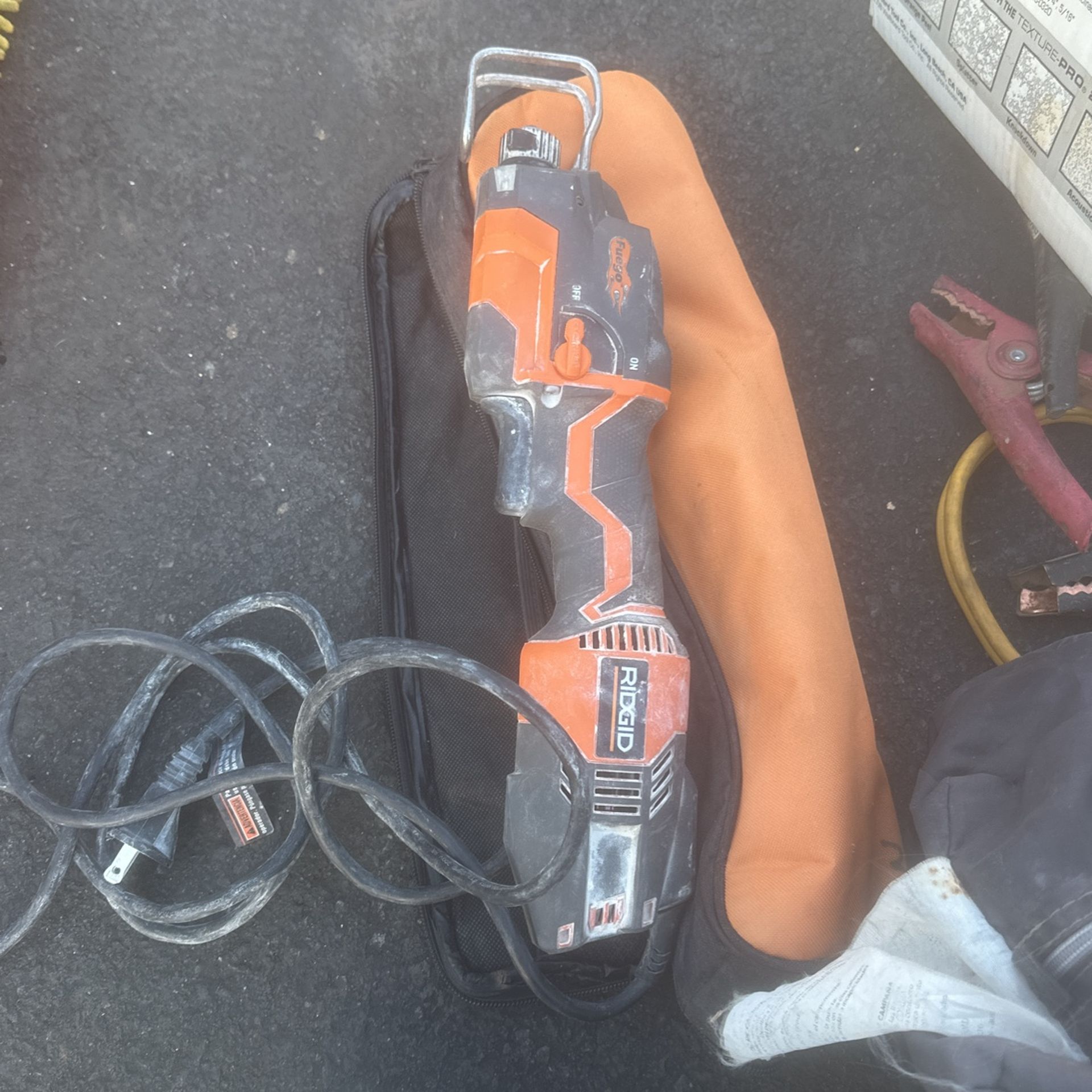 Ridgid R3030 Fuego One Handed Reciprocating Saw