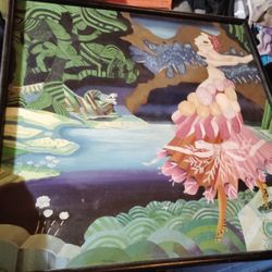 J.Levy Large Painting Wall Art