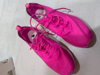 APL Hot Pink Lace-Up Sneakers