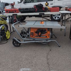 Ridgid Dolly Table Saw