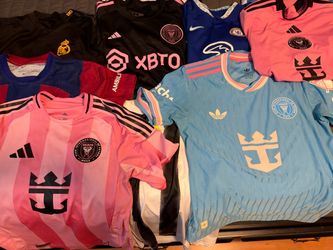 Youth Soccer Jerseys! Messi Included