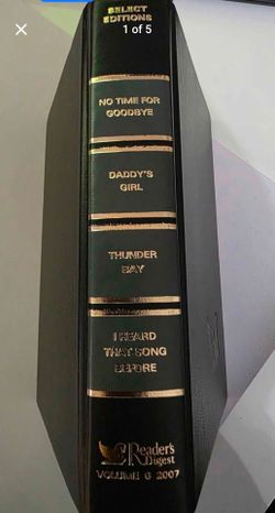 Reader's Digest Volume 6 2007 Novel 4 in 1 Daddy's Girl, Thunder Bay Hardcover