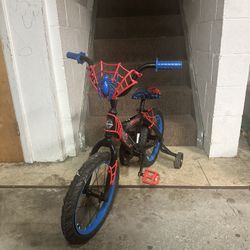 HUFFY MARVEL SPIDER-MAN BIKE 16" - BLACK
