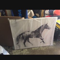 Brand New Ethan Harper Print On Canvas 48 X 36