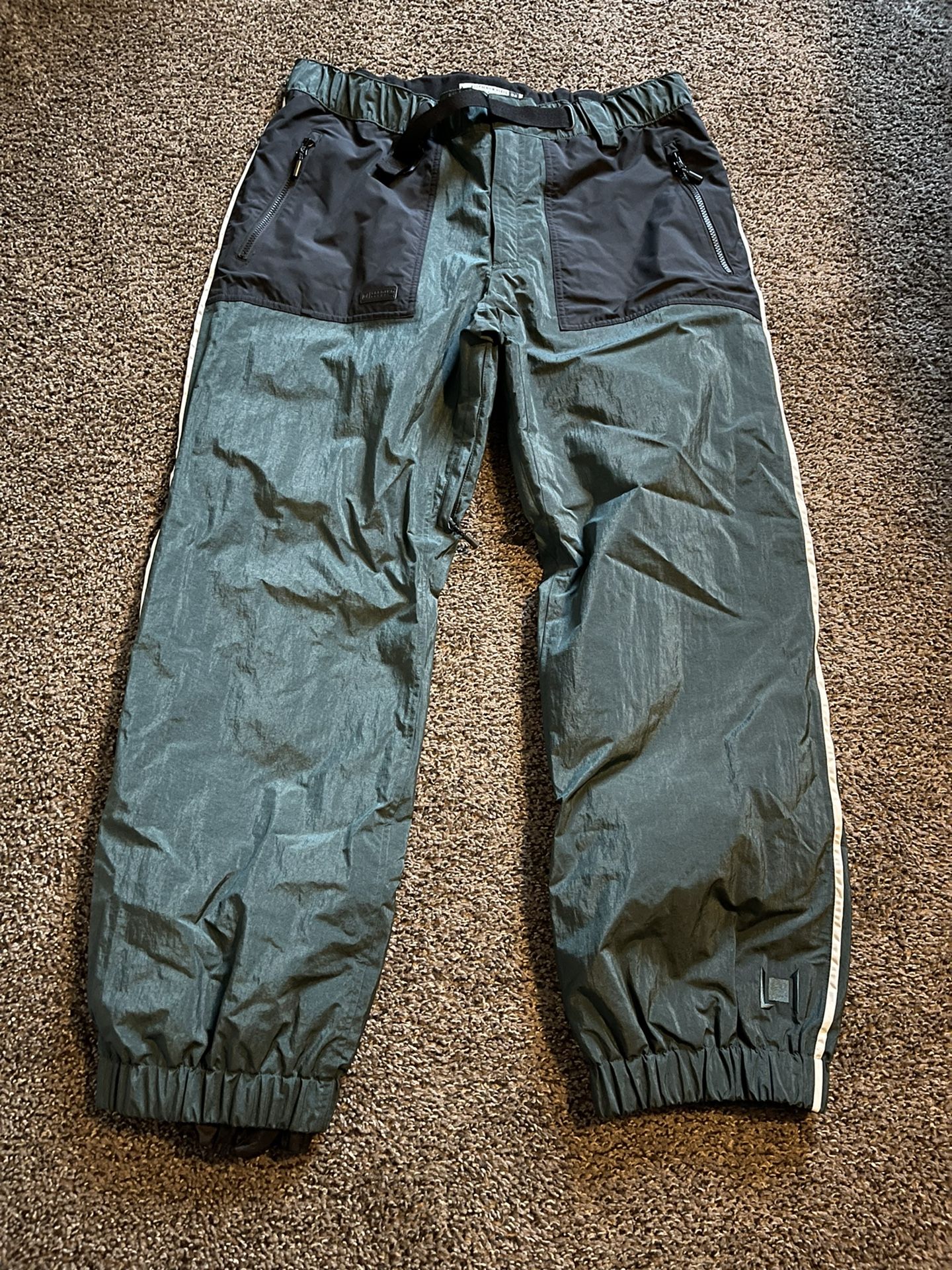 L1 Outerwear Ventura Ski Snowboard Pants Emerald-Black Size Large