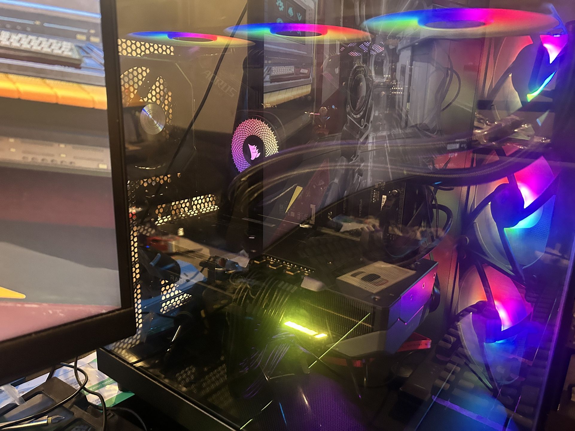 Custom Gaming PC – i9 12900k 9070XT 32GB Ram