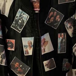 Bomber Jacket (custom made 2pac)