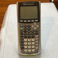 Texas Instruments TI-84 Plus Graphics Calculator, Silver Edition 320 x 240 pixels (2.8" diagonal)