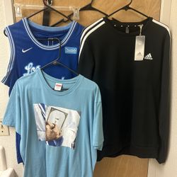 Kobe Yersey, Supreme Shirt And Sweat Adidas 