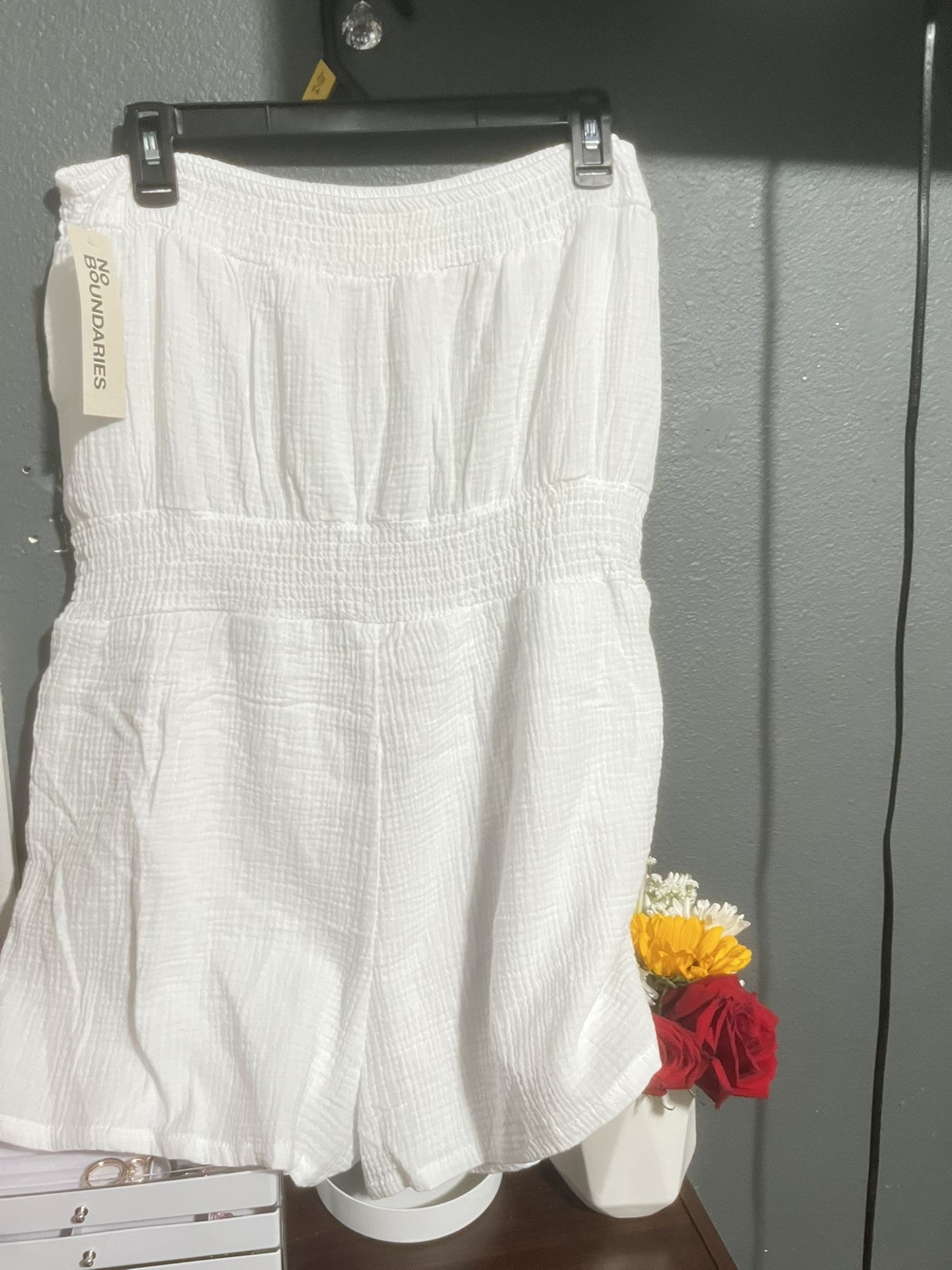 White Romper