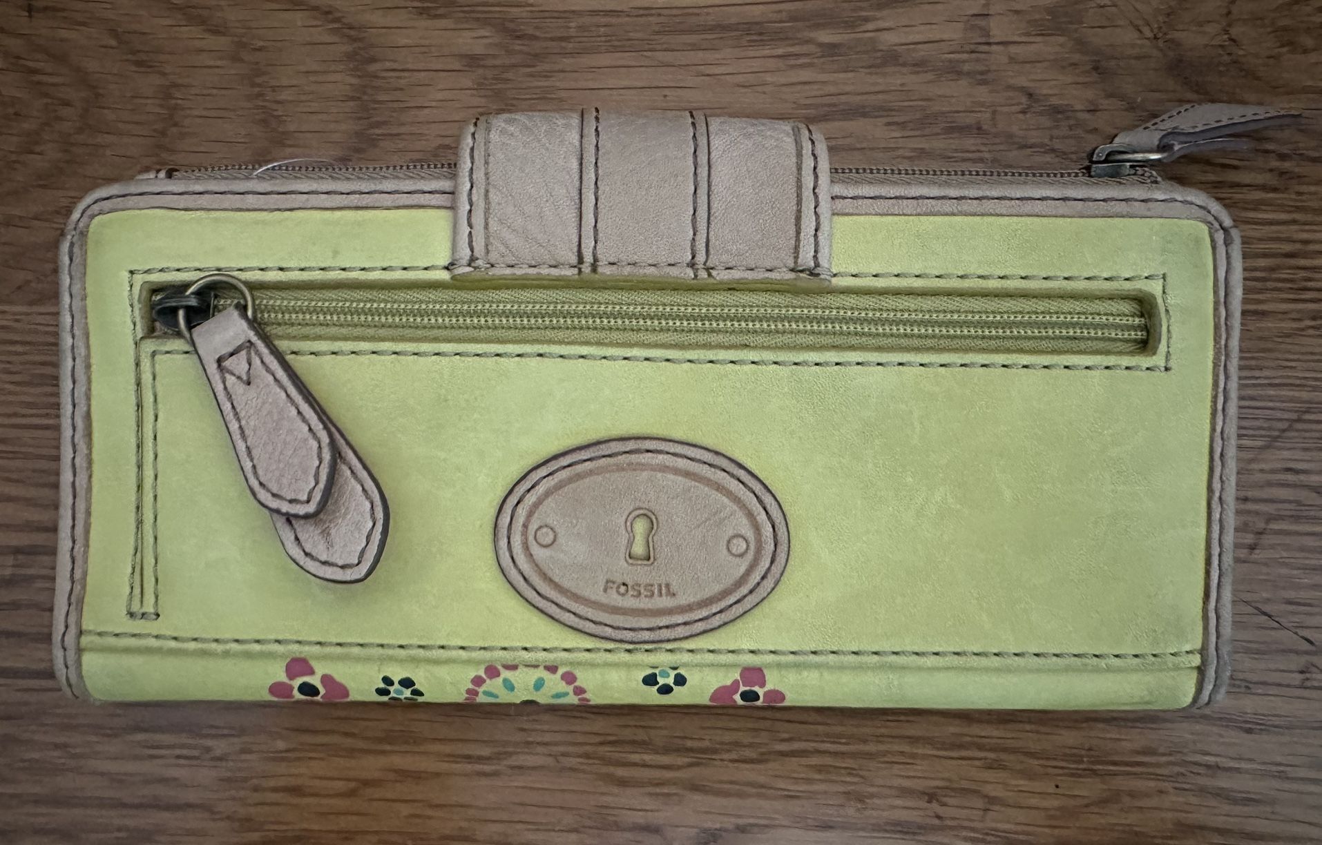 Vintage Fossil, Long Wallet.