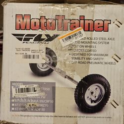 Mototrainer training wheels for kids dirtbike