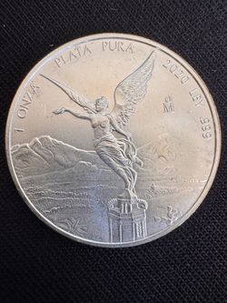 2020 Mexican Libertad 1 oz Silver Coin