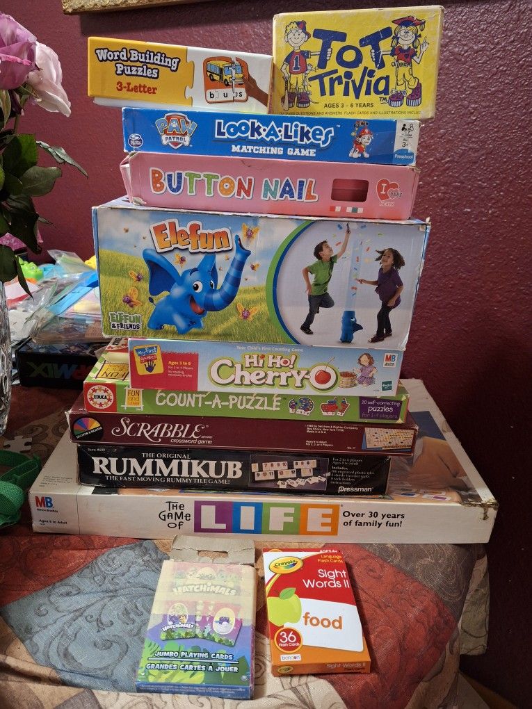 Board Games Flash Cards Playing Cards $2 EACH