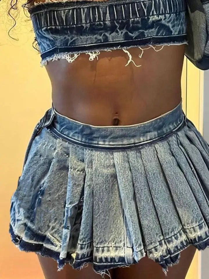 Denim Skirt