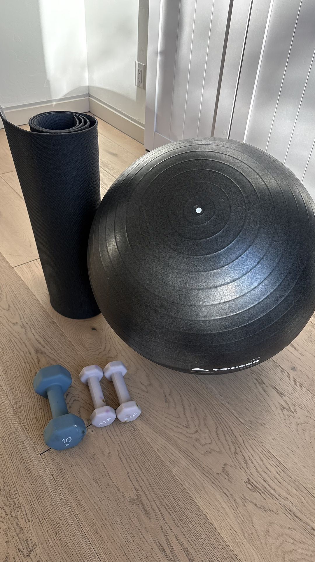 Tapete Y Pelota De Yoga