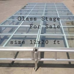 Glass Stage For Sale. Se Vende Escenario