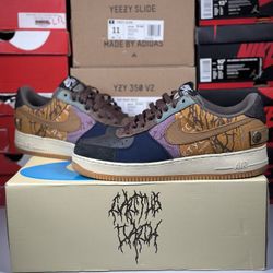 Size 10.5M - Travis Scott x Nike Air Force 1 Low ‘Cactus Jack’