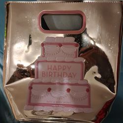 Body Works clutch gift bag pouch