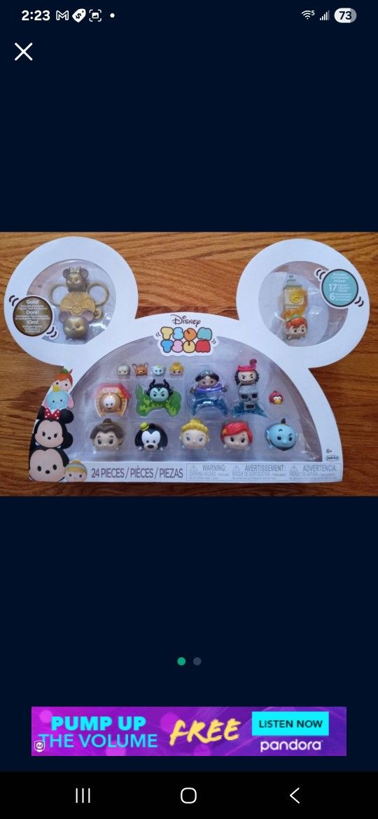 NEW. Disney TSUMTSUM 24 Pieces Pack