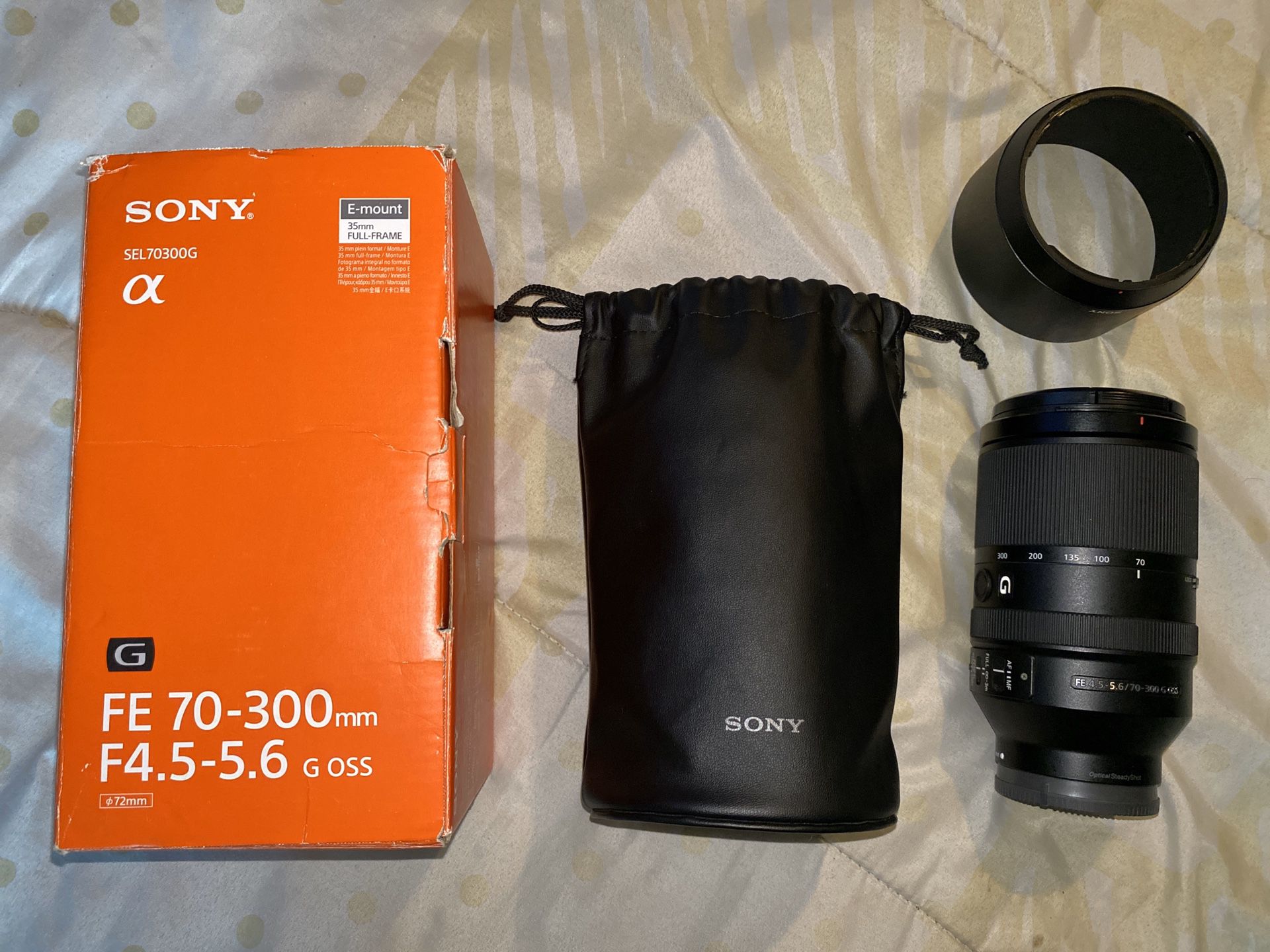 Sony 70-300 F4.5-5.6 G OSS for Sale in Houston, TX - OfferUp
