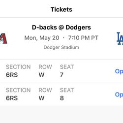 Dodgers vs DBacks