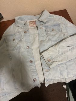 True Religion Light Wash Denim Jacket